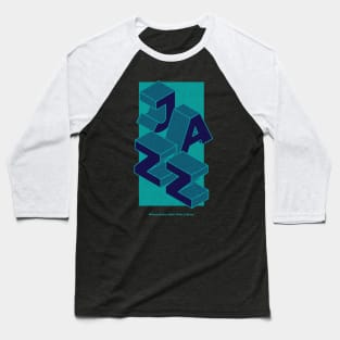 Jazz Every Note Tells A Story Baseball T-Shirt